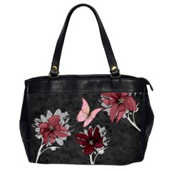butterfly - Oversize Office Handbag (2 Sides)
