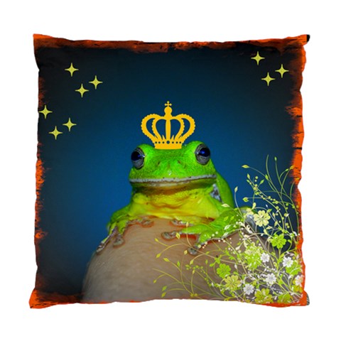Mandy s Frog Pillow By Lori Enyart Front