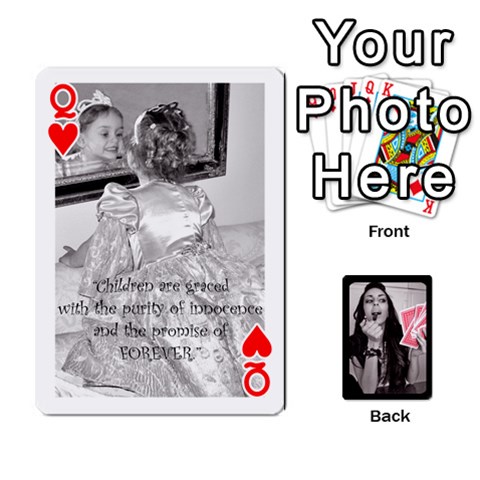 Queen Playing Cards By Nena Front - HeartQ
