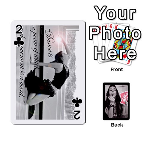 Playing Cards By Nena Front - Club2