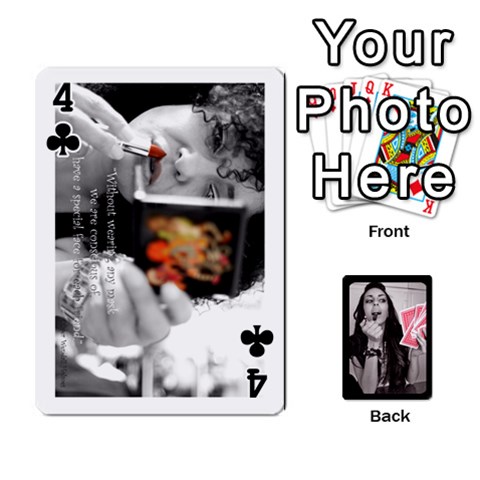 Playing Cards By Nena Front - Club4