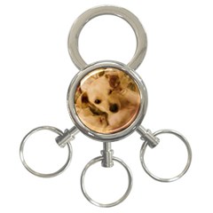 Dog Keychain - 3-Ring Key Chain