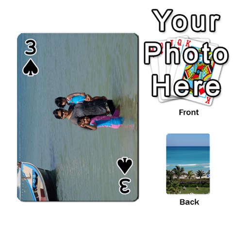 Playing Card 2 By Saurabh Front - Spade3