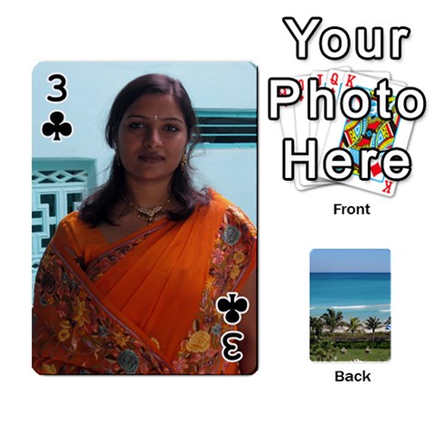 Playing Card 2 By Saurabh Front - Club3