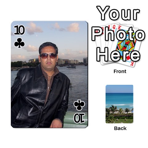 Playing Card 2 By Saurabh Front - Club10