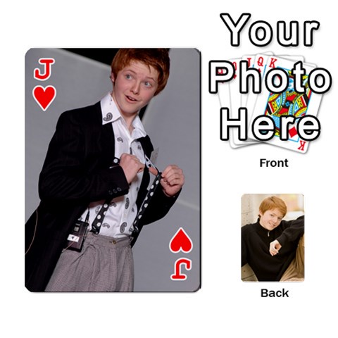 Jack Family Cards Front - HeartJ