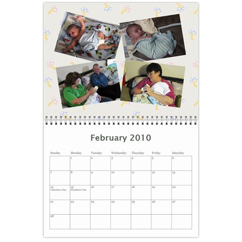 Adam s Calendar By Deanna Feb 2010