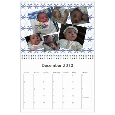 Adam s Calendar By Deanna Dec 2010