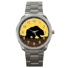 bear watch - Sport Metal Watch
