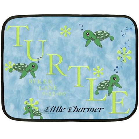 Turtle Blanket By Amarilloyankee 35 x27  Blanket