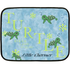 Turtle Blanket - Fleece Blanket (Mini)