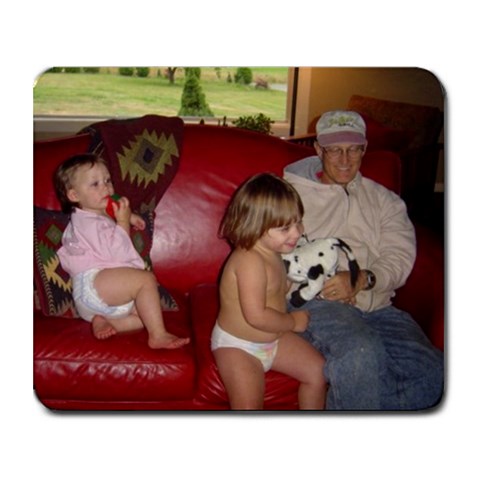 Father s Day Gift #1 For Papa  By Jennifer Fraunfelder 9.25 x7.75  Mousepad - 1