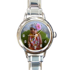 Sidney Watch - Round Italian Charm Watch