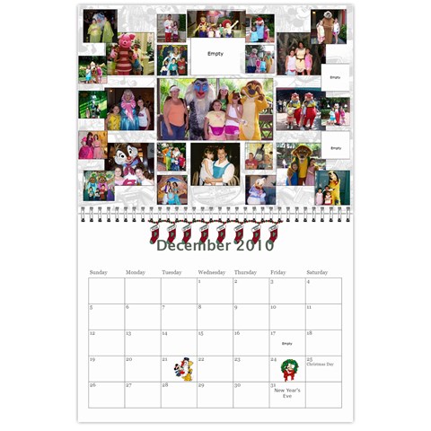 Calendar For Kristi By Anna Marie Dec 2010