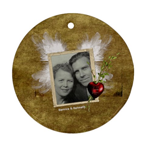 Memory Ornament By Anna Marie Front