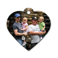 Heart Dogtag - Dog Tag Heart (Two Sides)