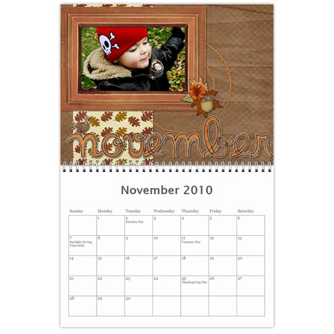 2010 Calendar By Mari Nov 2010