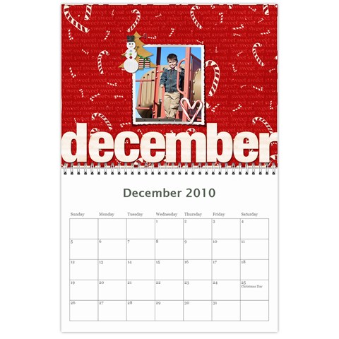 2010 Calendar By Mari Dec 2010