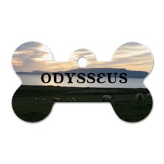 Odysseus Tag - Dog Tag Bone (Two Sides)