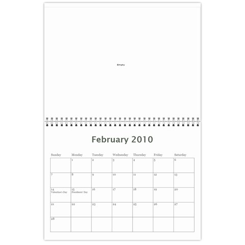 Calendar By Christy Feb 2010