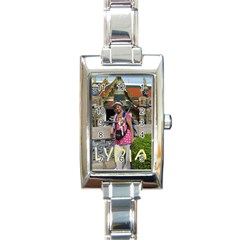 RELOJ TAI - Rectangle Italian Charm Watch