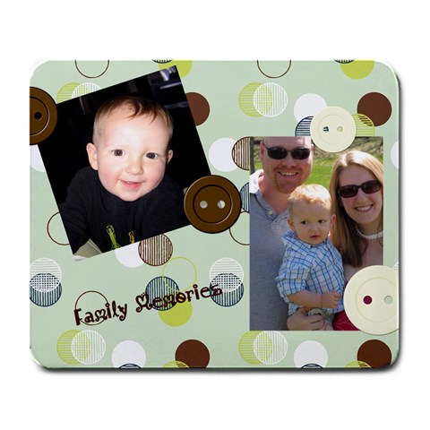 Family Mouse Pad By Michelle Front