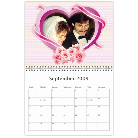 Calendar 2009 By Judy Sep 2009