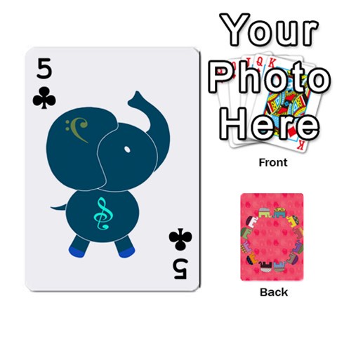 Elephant Cards By Jyothi Front - Club5