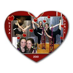 ValentineKidsFullerW - Heart Mousepad
