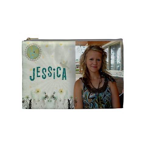 Jessica Cosmetic Bag By Kellie Simpson Front