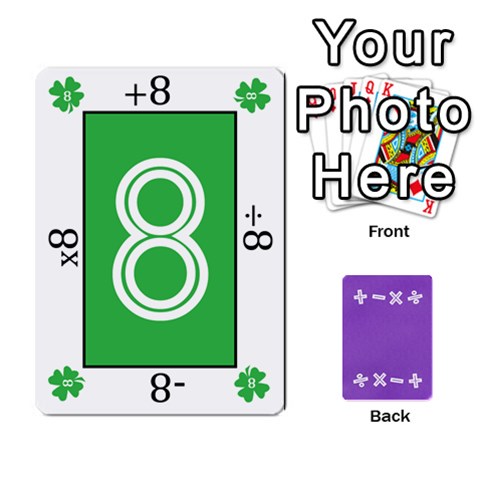 Four Operations Math Deck By Rebekah Bissell Front - Diamond4