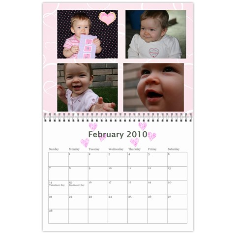 Calendar By Jessica Feb 2010