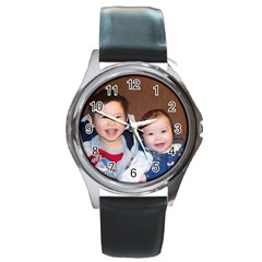 Shop for perfect gift for your man this father s day @ Artscow.....$5.99 only - Round Metal Watch