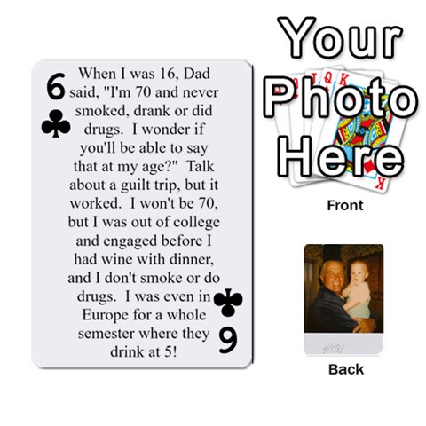 Memories Of Dad By Erica Front - Club6