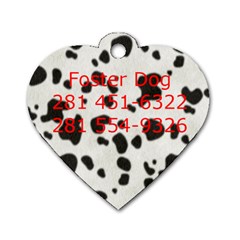 RCDR tag - Dog Tag Heart (Two Sides)