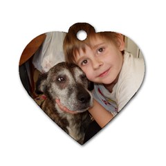Me and my Girly! - Dog Tag Heart (One Side)