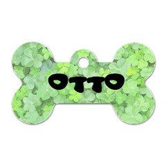 Otto name tag - Dog Tag Bone (Two Sides)
