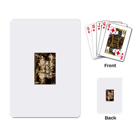 Reunion Playing Cards By Kate Back