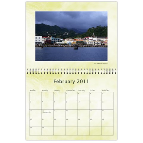 Personal Calendar By Asha Vigilante Feb 2011