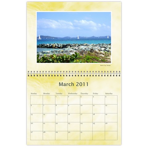Personal Calendar By Asha Vigilante Mar 2011
