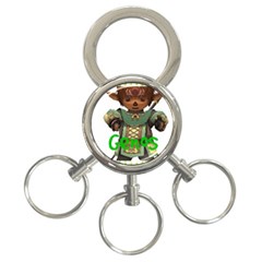 3-Ring Key Chain