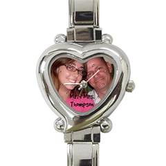my watch - Heart Italian Charm Watch