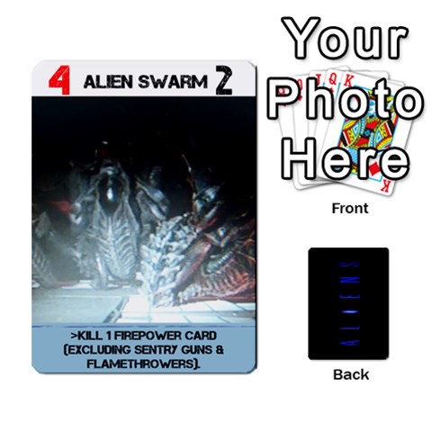 King Aliens Card Game By Bob Menzel Front - DiamondK