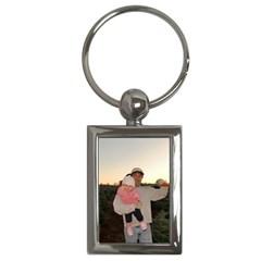 Dad and Ashlee - Key Chain (Rectangle)