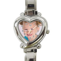 Addy on a Watch - Heart Italian Charm Watch