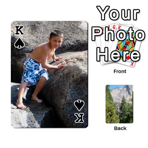 King Yosemite Cards By Amy Barton Front - SpadeK