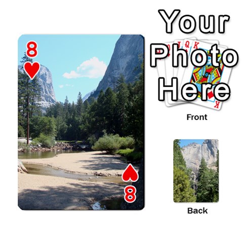 Yosemite Cards By Amy Barton Front - Heart8