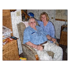 My dad and I - Jigsaw Puzzle (Rectangular)