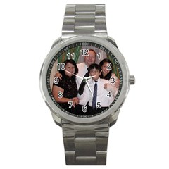 A true Family Watch - 4.99 free shipping - Awesome - Sport Metal Watch
