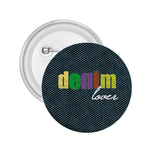 Denim Lover Button By Happylemon Front